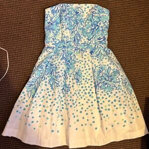 Brand new Lilly Pulitzer strapless dress